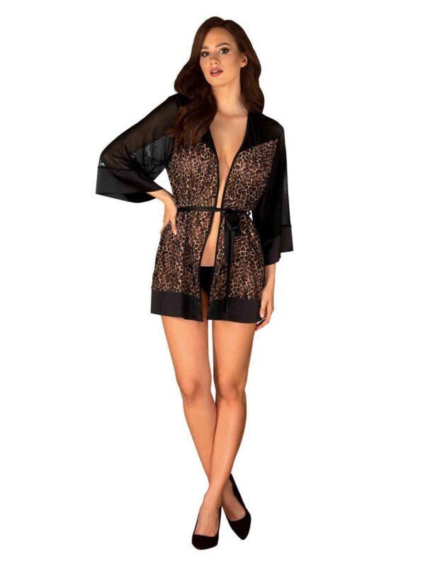 Allunes Peignoir - Noir – Image 10