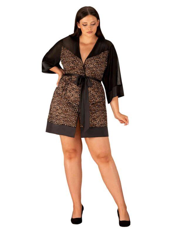 Allunes Peignoir - Noir – Image 13