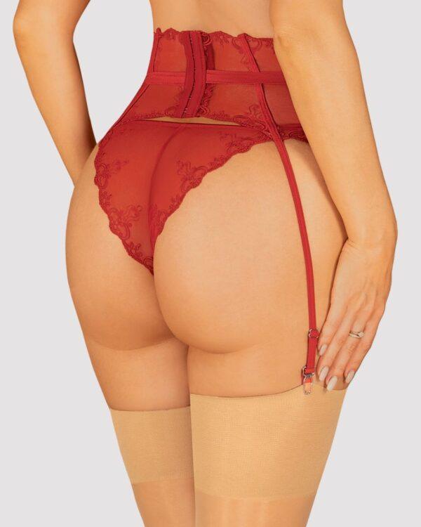 Lonesia porte jarretelles rouge – Image 7