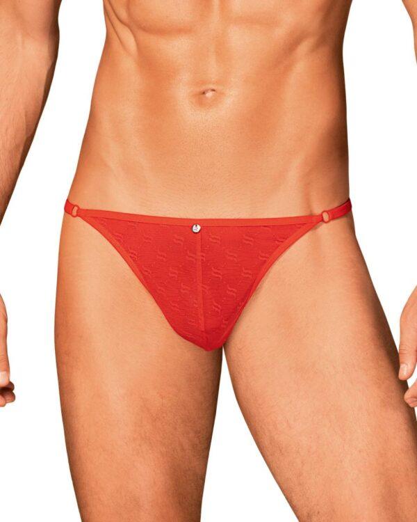 Obsessiver String Homme rouge – Image 6