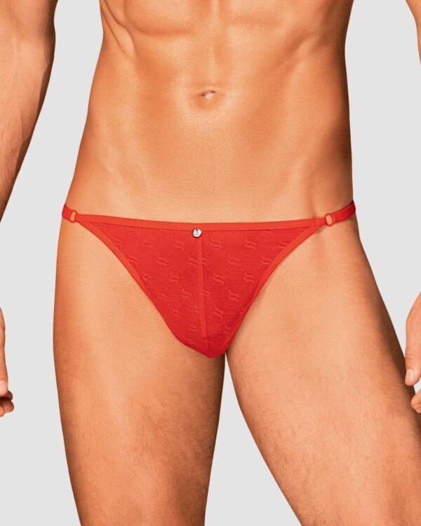 Obsessiver String Homme rouge – Image 8