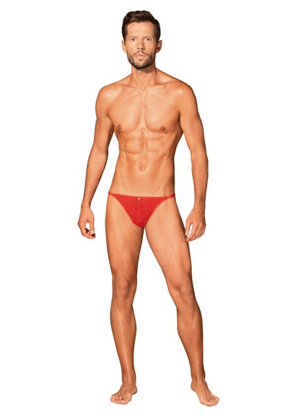 Obsessiver String Homme rouge – Image 4