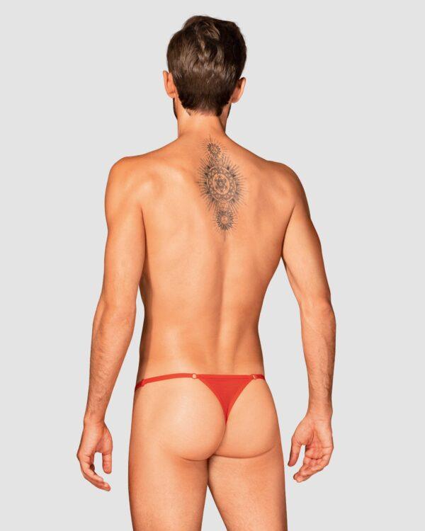 Obsessiver String Homme rouge – Image 11