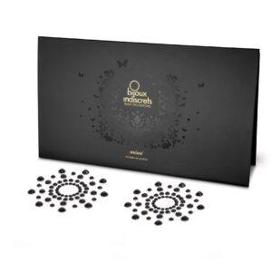 Mimi - Bijoux de seins Strass - Noir