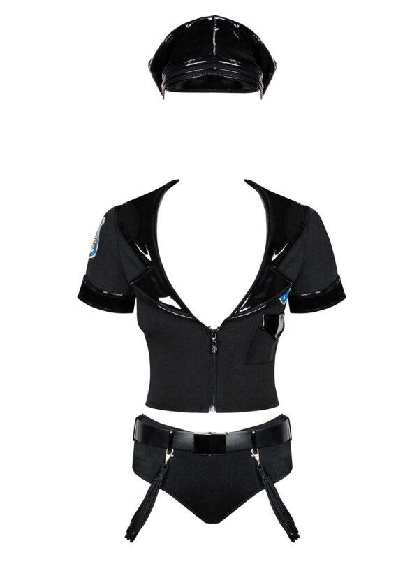 Police set Costume 6 pièces - Noir – Image 4