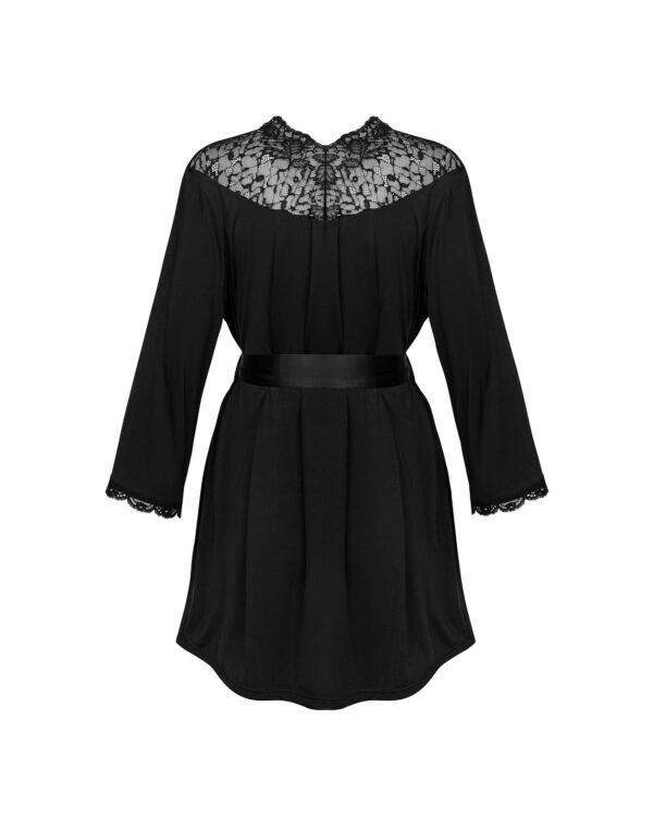 Bellastia peignoir - Noir – Image 9