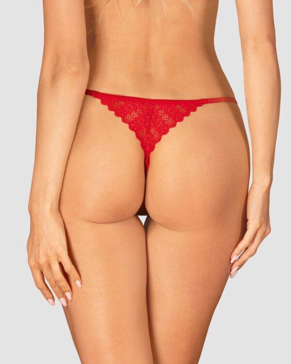 Ingridia string ouvert - Rouge – Image 11