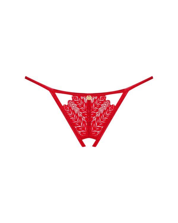 Ingridia string ouvert - Rouge – Image 12