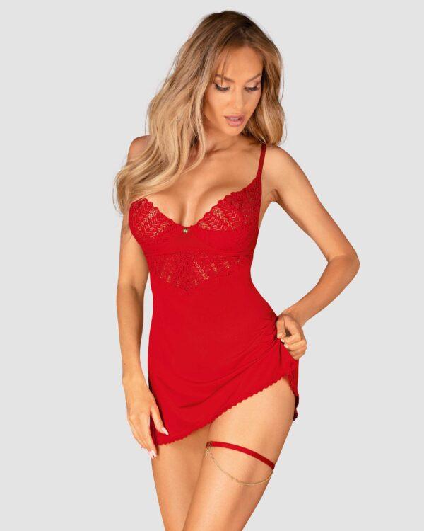 Ingridia jarretière  - Rouge – Image 5