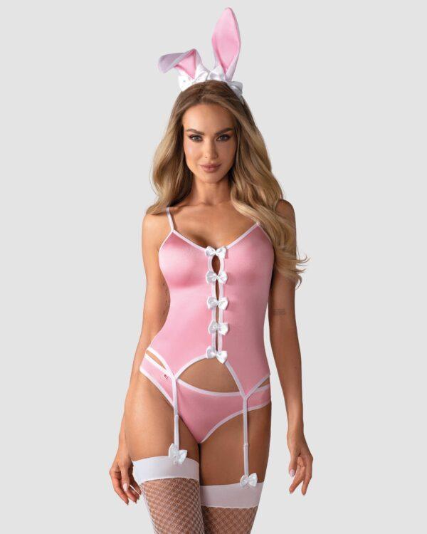 Bunny suit Costume Lapin 4 pcs rose – Image 5