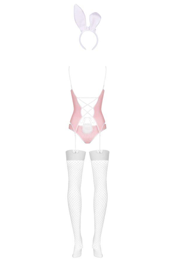 Bunny suit Costume Lapin 4 pcs rose – Image 6