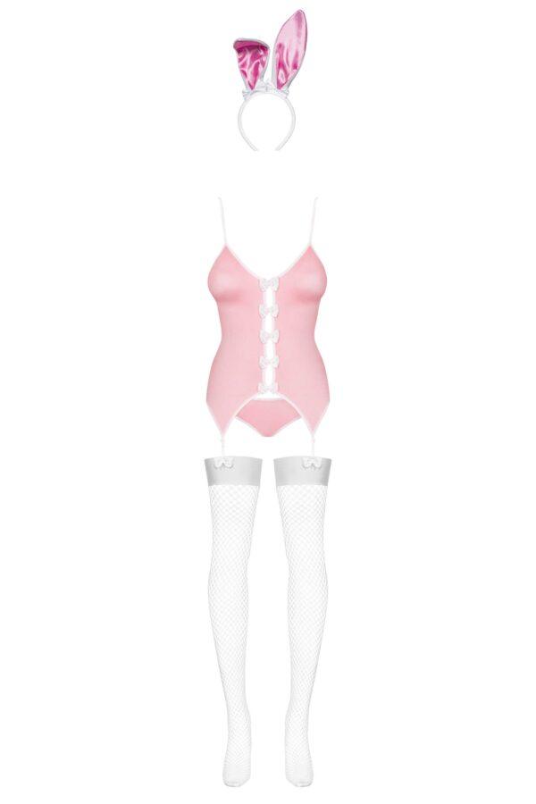 Bunny suit Costume Lapin 4 pcs rose – Image 7