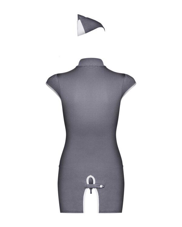 Stewardess Costume 3 pcs - Gris – Image 6