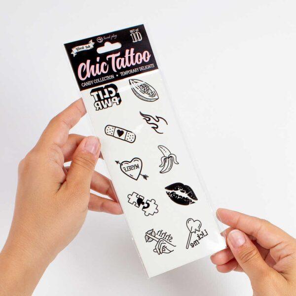 Candy collection - Tatouages temporaires pack de 10 – Image 5