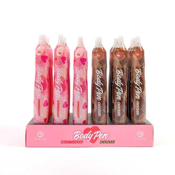 Présentoir stylos comestibles Fraise et Chocolat – Image 3