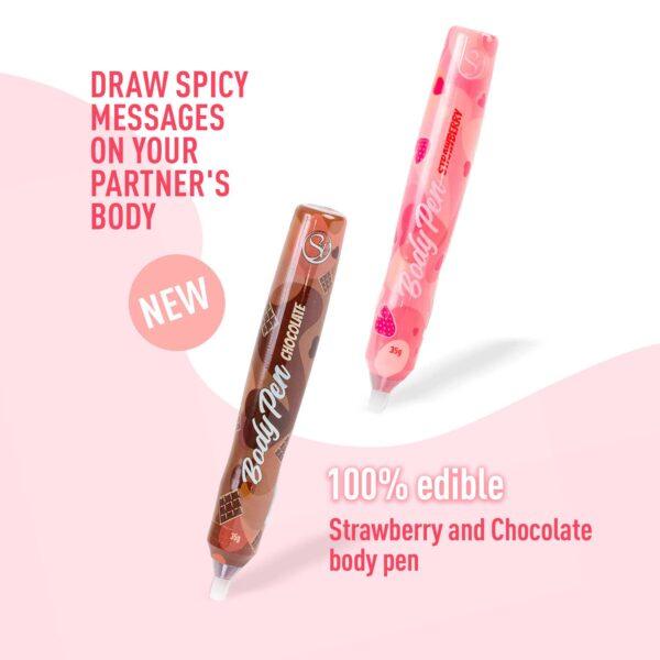 Présentoir stylos comestibles Fraise et Chocolat – Image 5