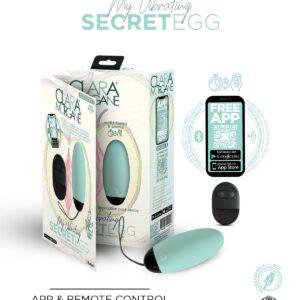 My vibrating secret egg - Bleu