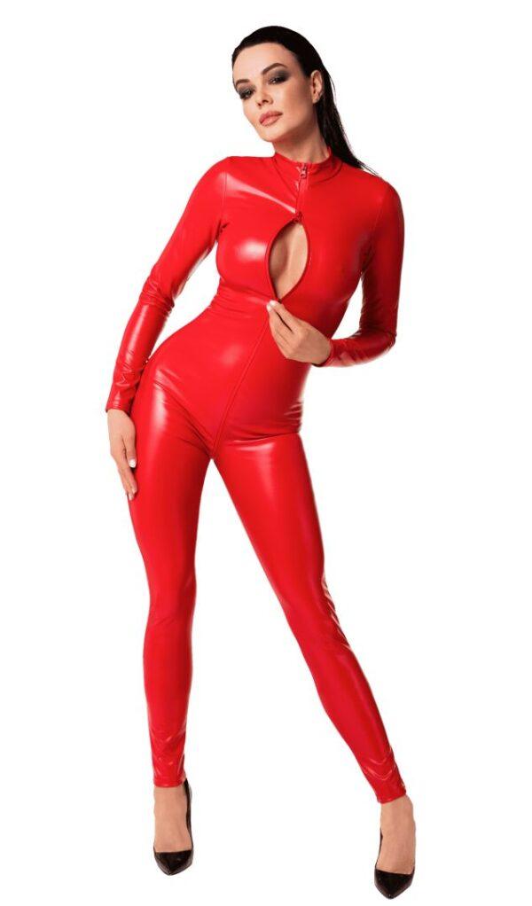 F353 Combinaison Orgia Rouge – Image 3