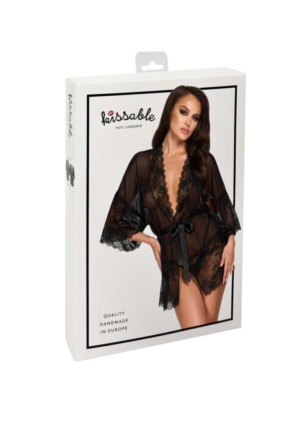 Midnight kiss 245 Kimono - noir – Image 10
