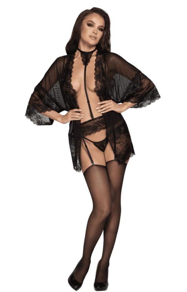 Midnight kiss 245 Kimono - noir – Image 5
