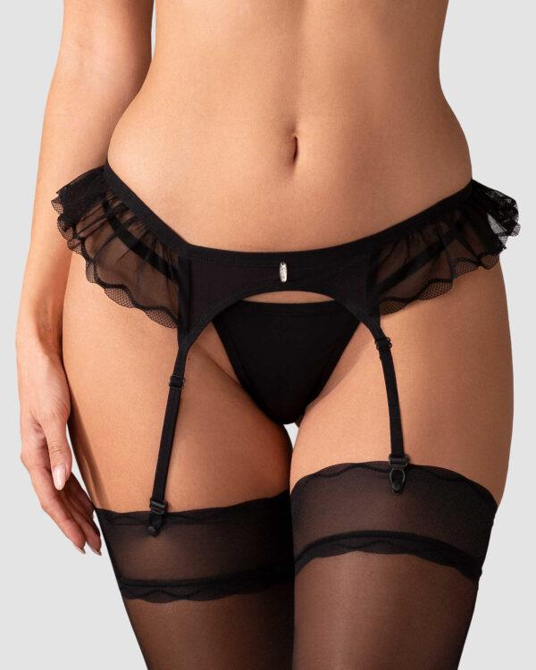 Stelisa porte-jarretelles - Noir – Image 7