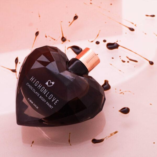 Peinture corporelle végétalienne au chocolat noir - 100 ml – Image 8