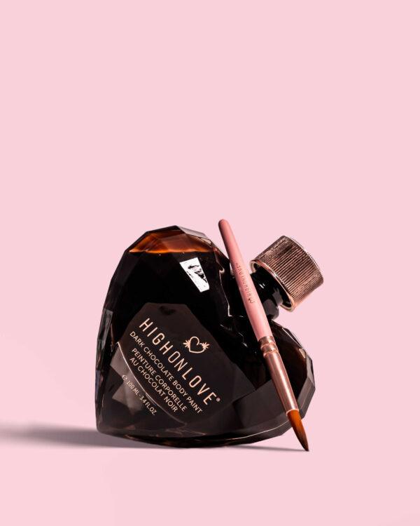 Peinture corporelle végétalienne au chocolat noir - 100 ml – Image 12