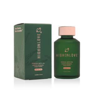 Huile de bain sensuelle avec 300 mg de CBD - 100 ml