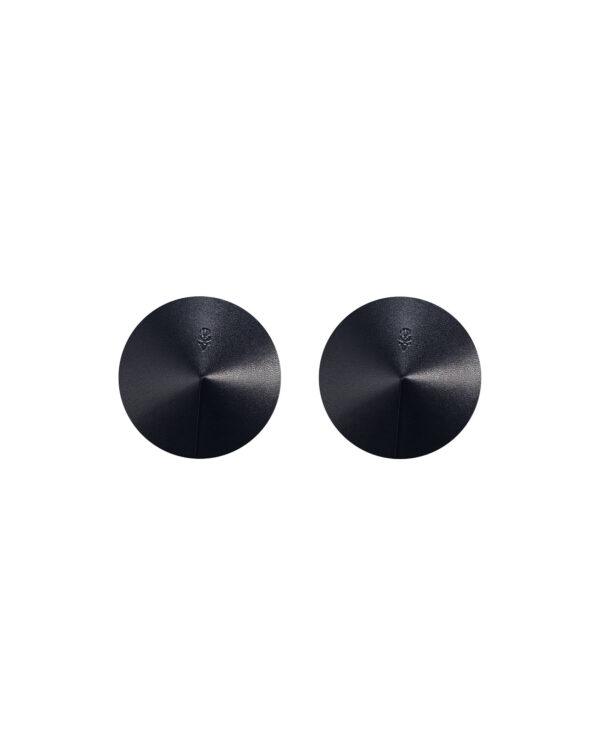 Sublimie paire de cache-tétons noirs PREMIUM