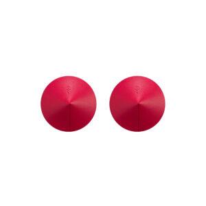 Sublimie paire de cache-tétons rouges PREMIUM