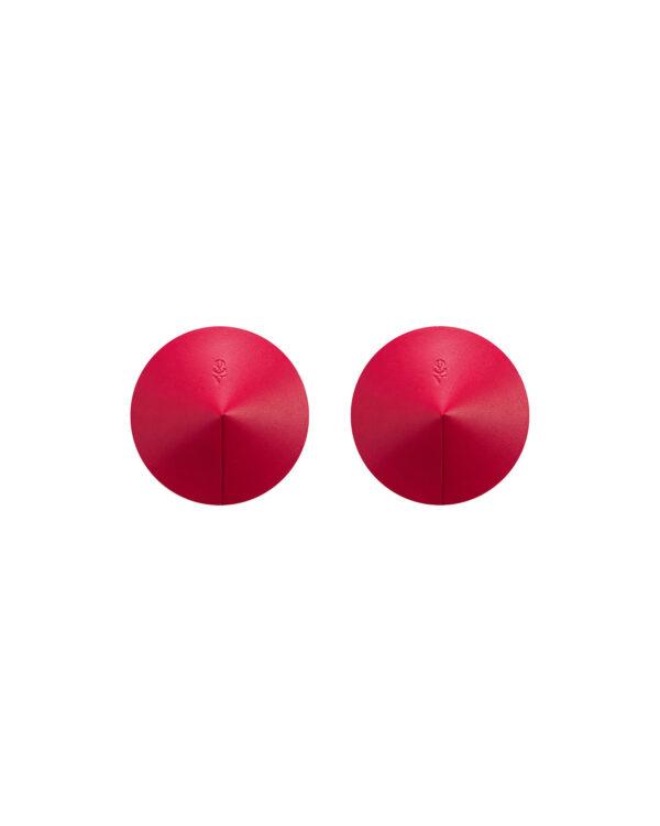 Sublimie paire de cache-tétons rouges PREMIUM