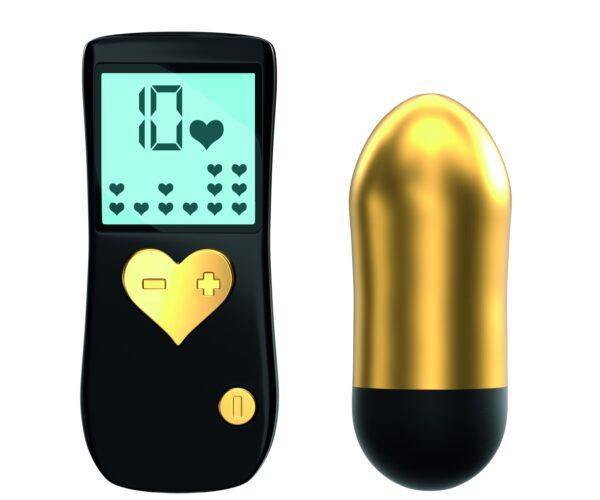 Oeuf Vibrant Cry Baby - Noir et Or