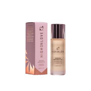 Mini Huile de massage luxueuse Fraises et champagne - 30 ml