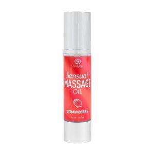 Huile de massage fraise 50 ml