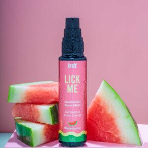 Lick me Pastèque - Gel chauffant et embrassable