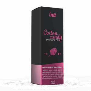 Massage gel Barbe à papa - Gel embrassable