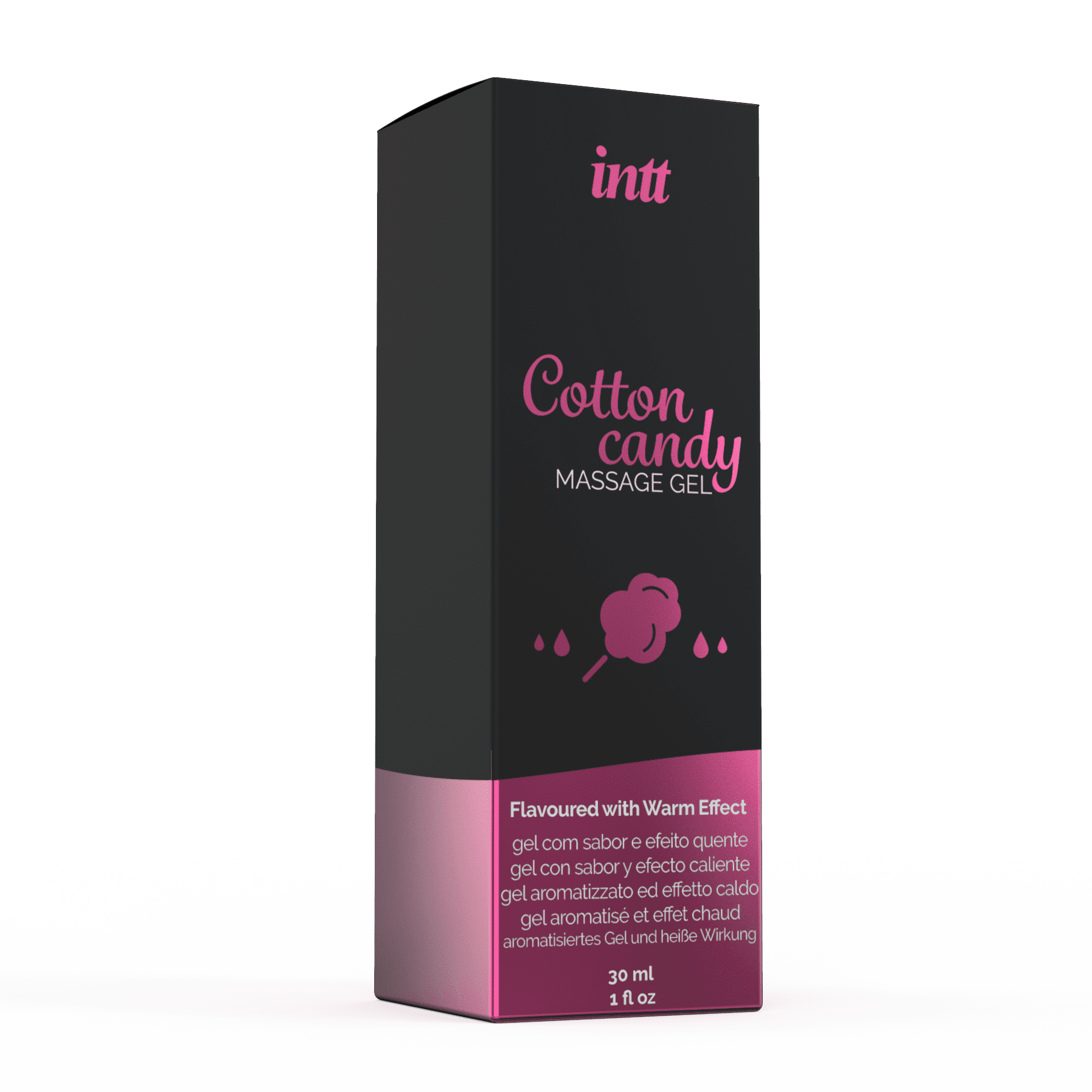 Massage gel Barbe à papa - Gel embrassable