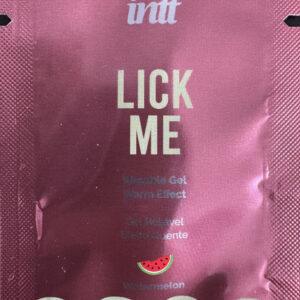 Echantillon Lick me Pastèque - Gel chauffant et embrassable 2ml