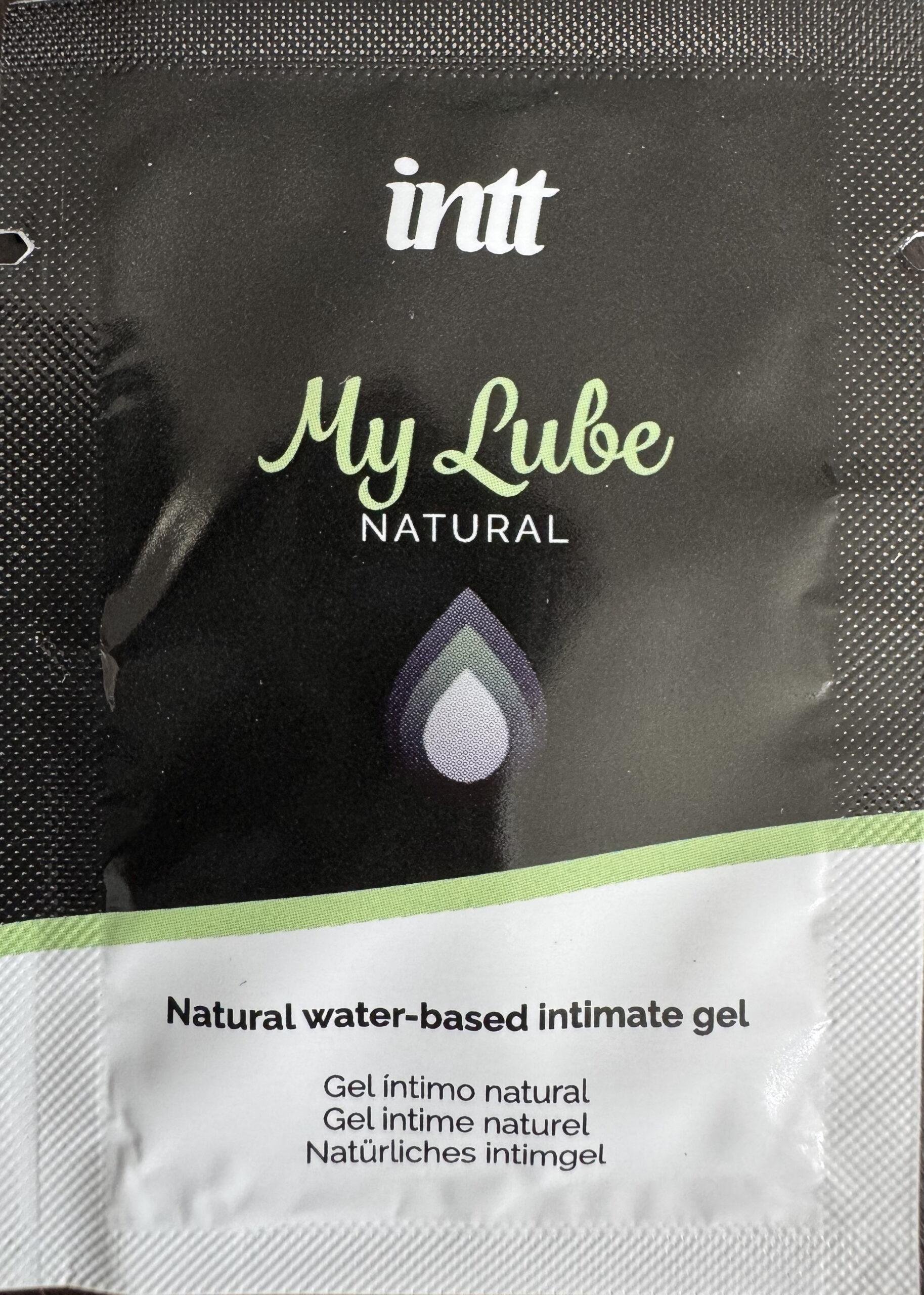 Echantillon My lube natural - Lubrifiant base eau 2ml