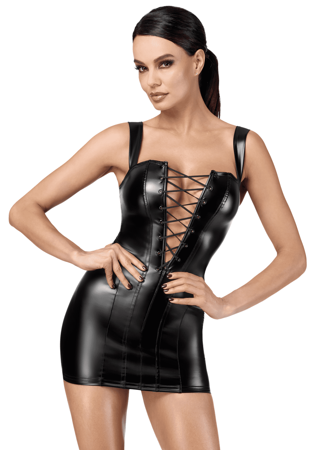 F363 Vixen mini robe lacée – Image 3