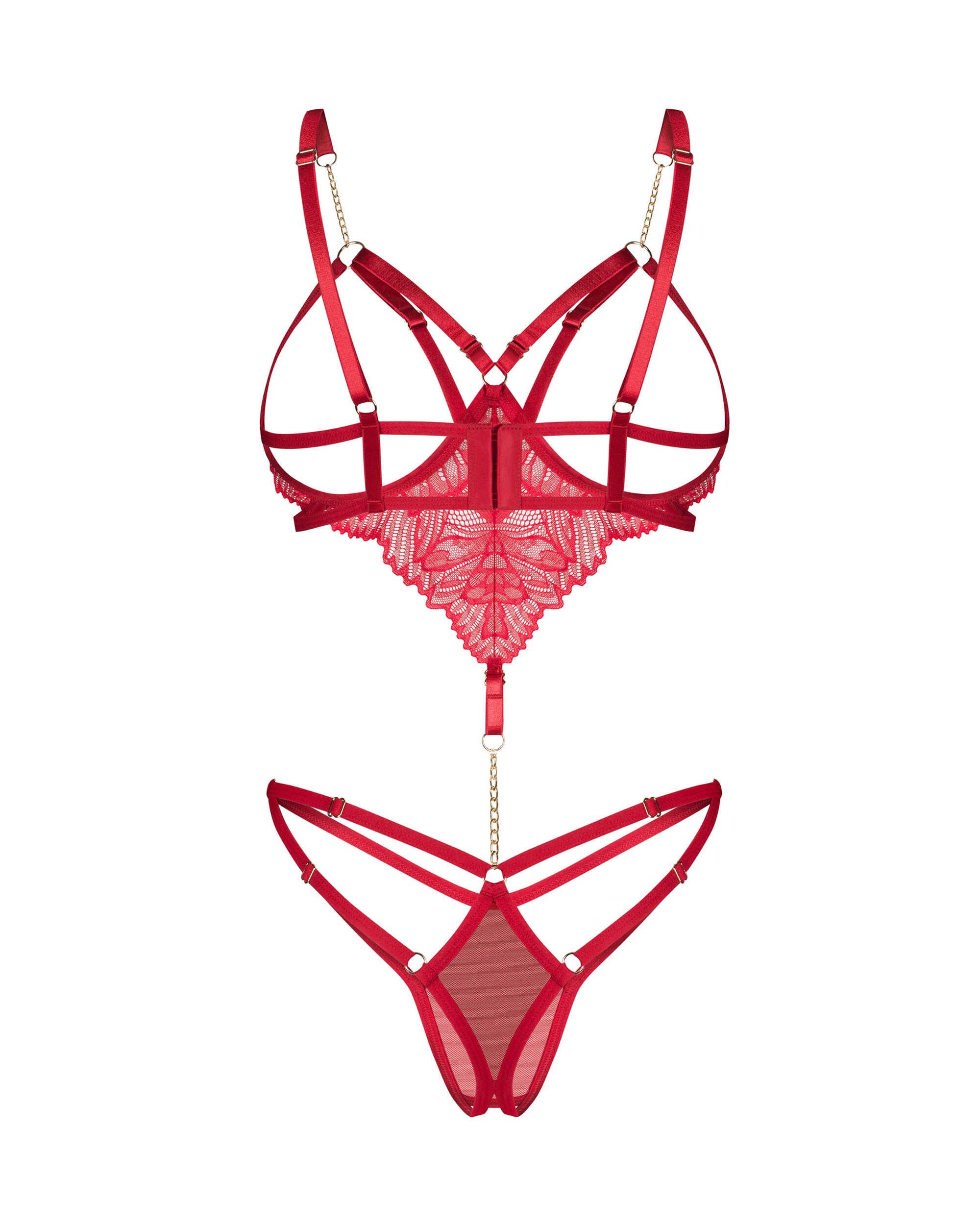 Matildea body ouvert Rouge – Image 6