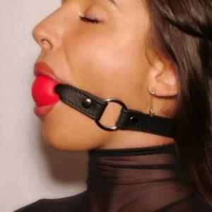 Baillon boule Noir boule rouge