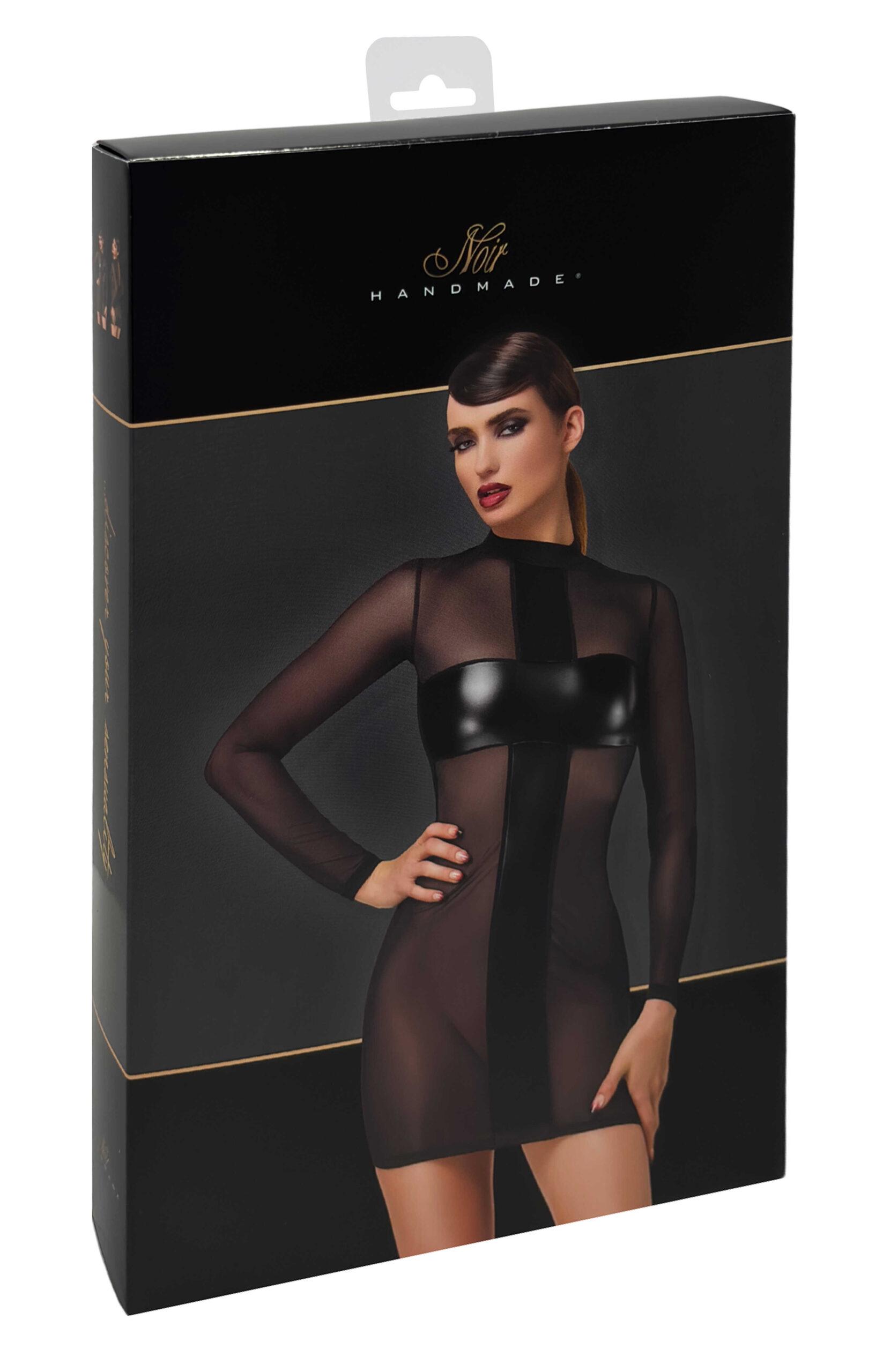 F369 Crossfire Mini Robe en maille et wetlook – Image 8