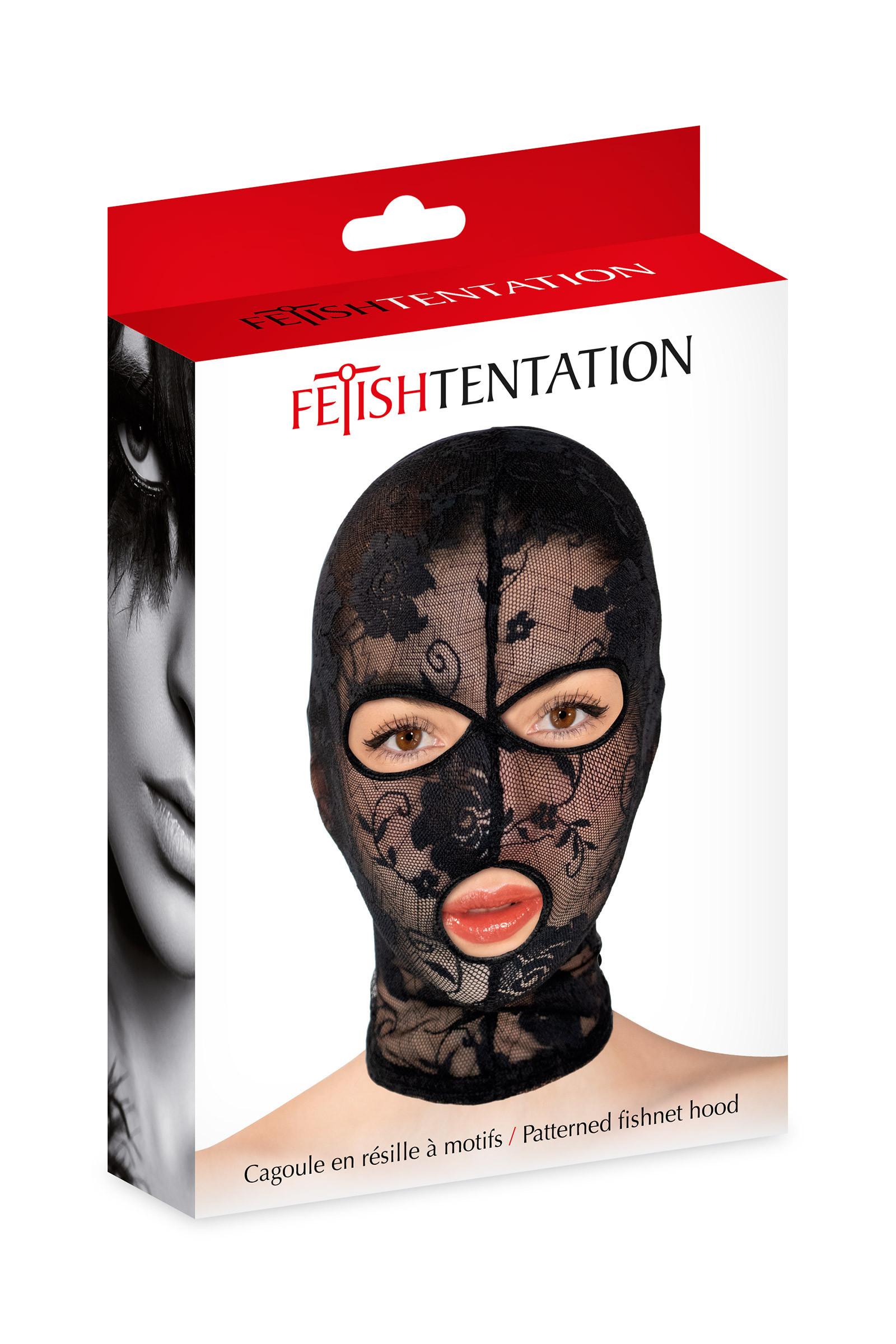 Cagoule fétichiste en dentelle Fetish Tentation – Image 3