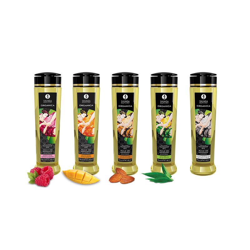 Huile de massage organique - Emotion de framboise - 240 ml – Image 3