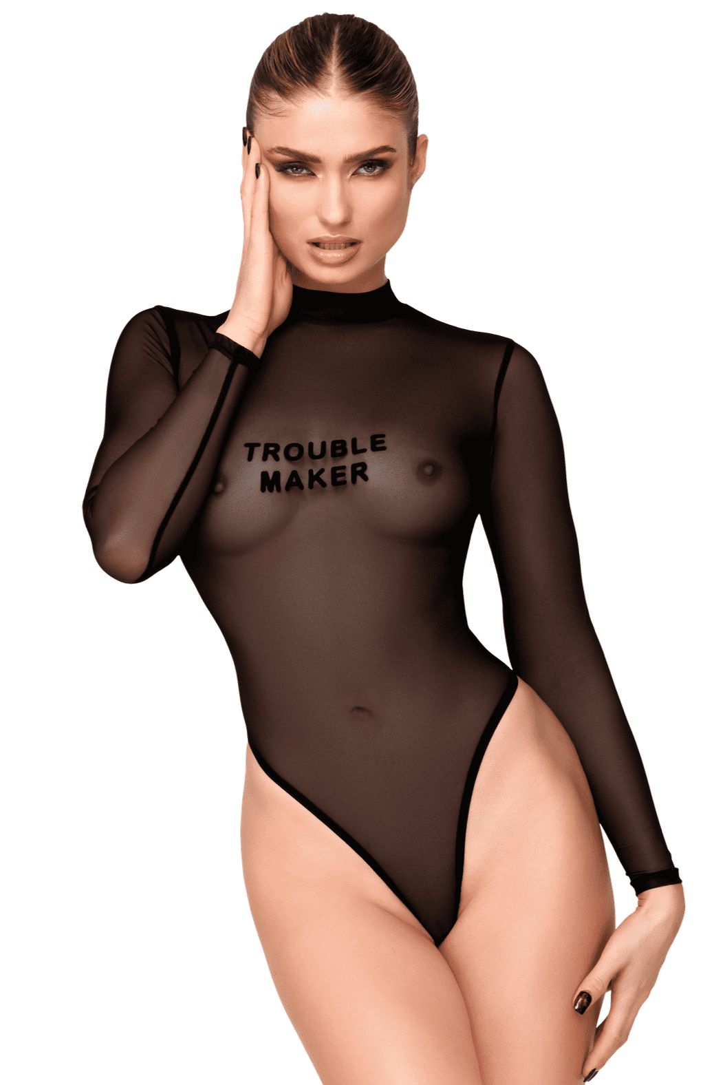 F388 Body transparent noir – Image 7