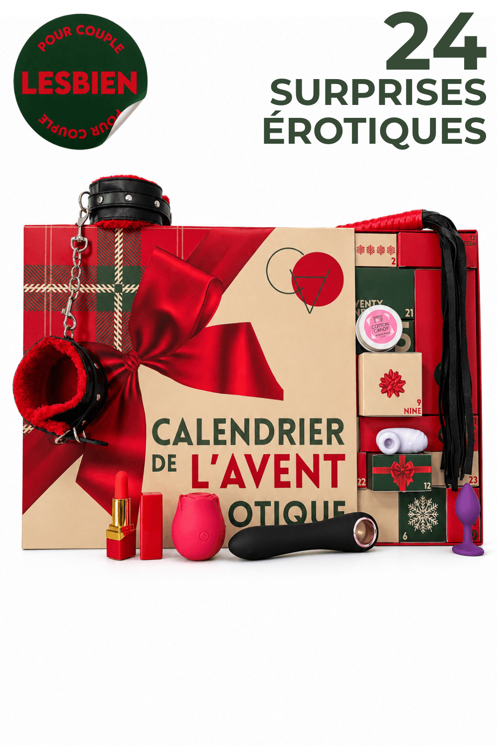 Calendrier de l’Avent érotique 24 surprises pour couple lesbien - 2026 – Image 10