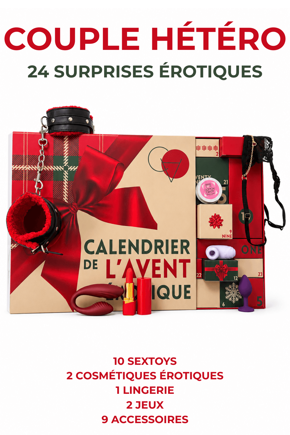 Calendrier de l’Avent érotique 24 surprises pour couple hétéro - 2026 – Image 12