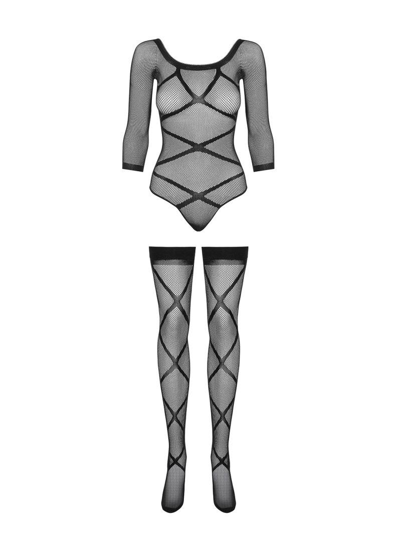 G320 Bodystocking - Noir – Image 6