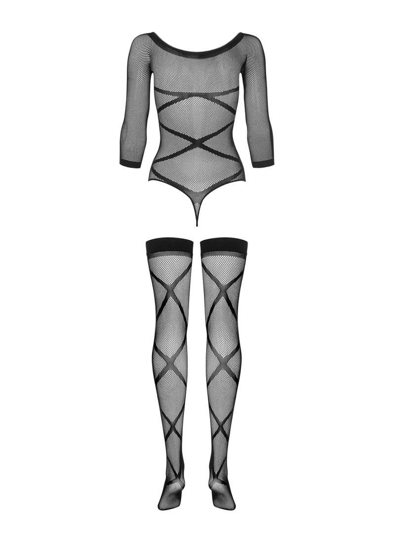 G320 Bodystocking - Noir – Image 7